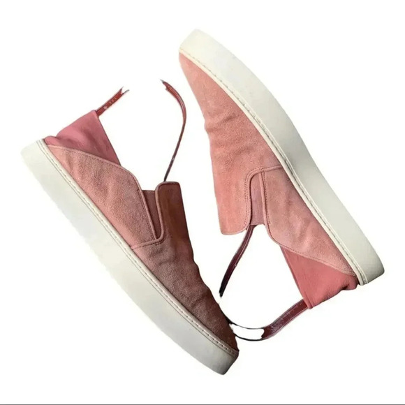 Vince suede pink slip on sneaker size 8 - Picture 2 of 9